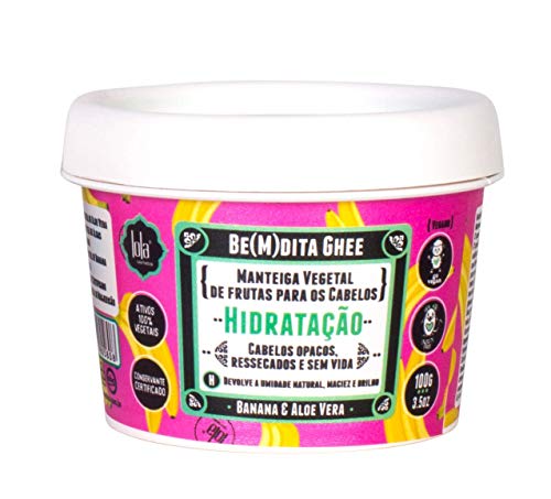 Be(M) Dita Ghee Hidratação Banana, 100G, Lola Cosmetics
