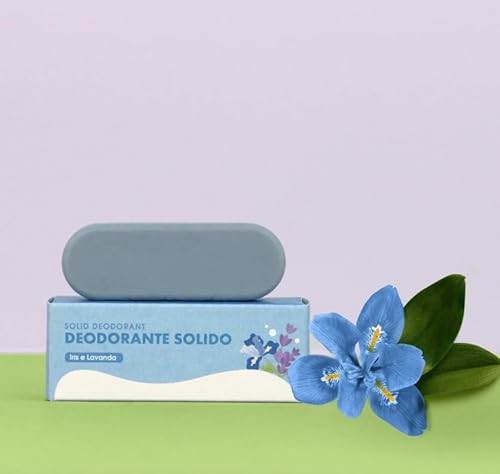 Officina Dei Saponi Deodorante Solido Iris E Lavanda Rilassante Bio Vegan Plastic Free 40 Gr