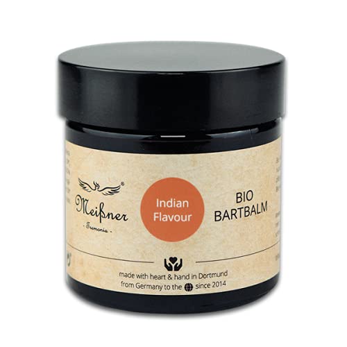 Meissner Tremonia Balsamo Per Barba Biologico E Vegano Formulato Per Idratare E Nutrire La Pelle Ed Ammorbidire La Barba Indian Flavour 60 Ml
