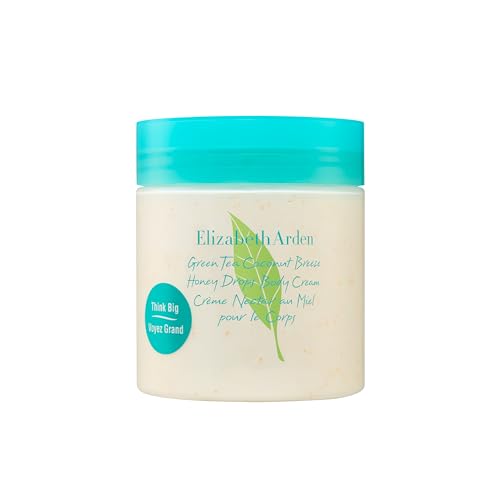 Elizabeth Arden - Green Tea Honey Drops, Crema Corpo, Con Aroma Di Cocco Ed Estratto Di Tè Verde, Rivitalizza E Idrata La Pelle, Rinfresca E Lenisce,