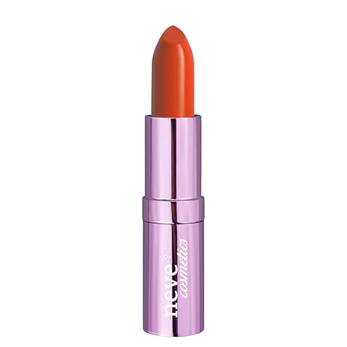 Rossetto Sugar Matte Cannolo Neve Cosmetics Arancio Brillante Dal Sottotono Color Corallo Intenso