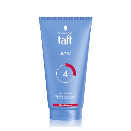 Taft Ultra Styling Gel 150Ml, Gel Capelli Uomo E Donna A Lunga Durata Per Tutti I Tipi Di Capelli, Con Formula Vegana, Delicato Su Capelli E Cuoio Cap