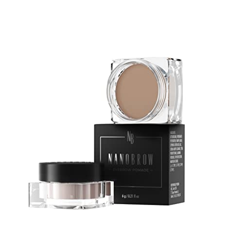 Pomata Per Sopracciglia Nanobrow Eyebrow Pomade - Pomata Colorata Waterproof Per Sopracciglia. Sopracciglia Perfettamente Definite E Riempite (Light B