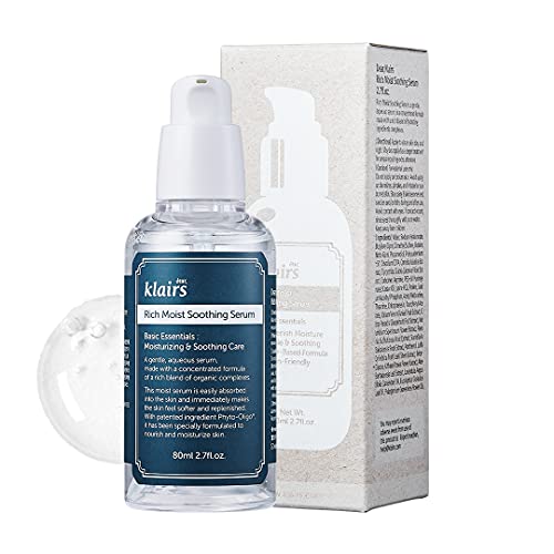 Dearklairs Siero Lenitivo Ricco Umido 2 7 Fl Oz 80 Ml, Assorbimento Istantaneo, Non Grasso, Idratazione, Raffreddamento, Cura Di Base, Senza Profumo, 