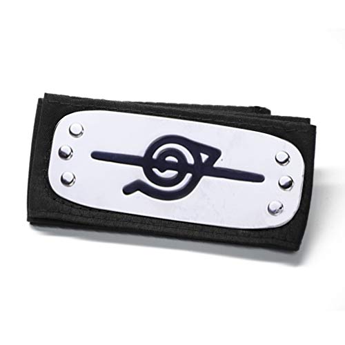 Naruto - Konoha Missing Ninja Fascia Benda Headband Anime Manga Cosplay Spedizione Gratuita
