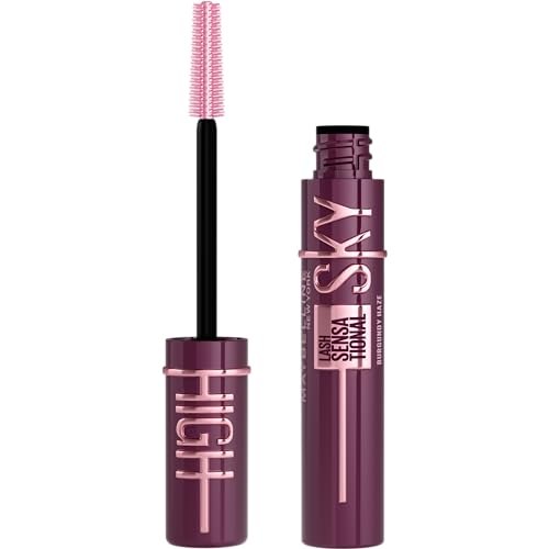 Maybelline New York, Lash Sensational Sky, Alta Bordeaux, Mascara, 7,2 Ml