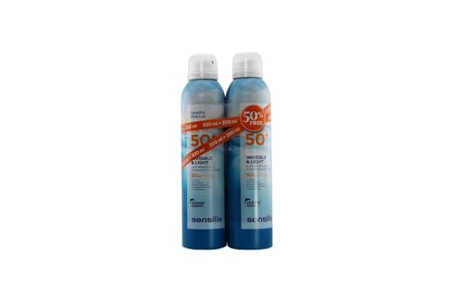 Sensilis Body Spray Invisible & Light Spf50+ Fotoprotector Antiedad Duplo 2X200Ml