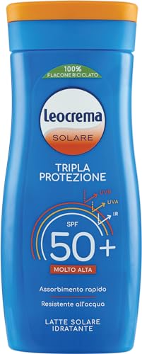 Leocrema Latte Solare Tripla Azione P50+, 200Ml