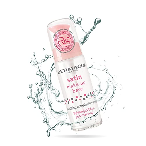 Dermacol - Base Trucco Satinata, Primer Viso Opaco Per Rughe E Pori, Primer Trucco Trasparente Per Pelli Grasse, Secche E Miste, Primer Riempitivo Dei