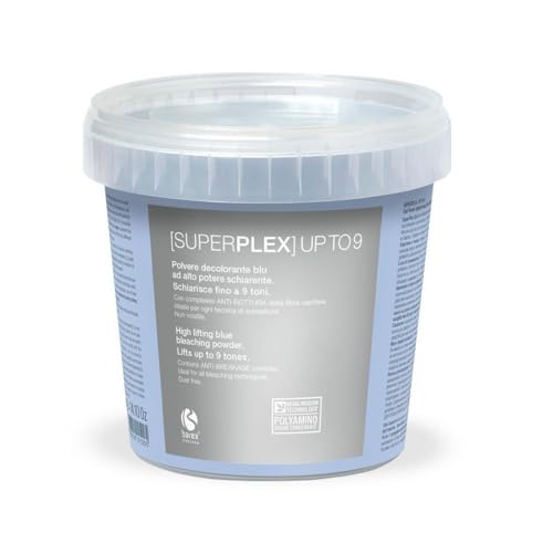 Barex Decoloranti, Superplex Up To 9 Polvere Deco Blu, 400Gr