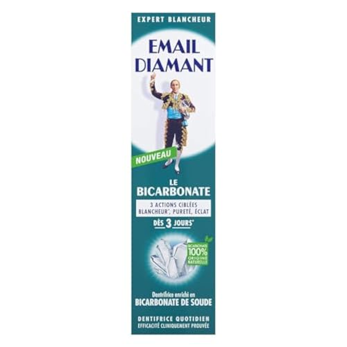 Email Diamant Aerosol Bicarbonato Dentifricio Arricchito Con Bicarbonato Di Sodio Bianchezza, Purezza/Brillantezza Da 3 Giorni, 75 Ml