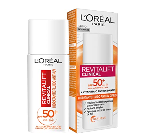 Revitalift Clinical Moisturizing Fluid Anti-Uv Spf50+ 50 Ml