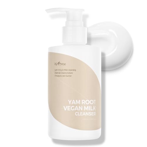 Isntree Yam Root Detergente Al Latte Vegano 220Ml, 7.43 Fl.Oz | Detergente Dalla Texture Ricca E Cremosa E Protegge La Barriera Cutanea