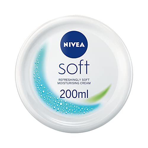 Nivea Soft Crema Corpo Viso Mani Idratante Rinfrescante 200Ml