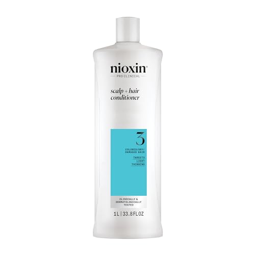 Nioxin Sistema 3 Scalp + Hair Conditioner - Balsamo Fortificante Per Capelli Danneggiati Con Assotti