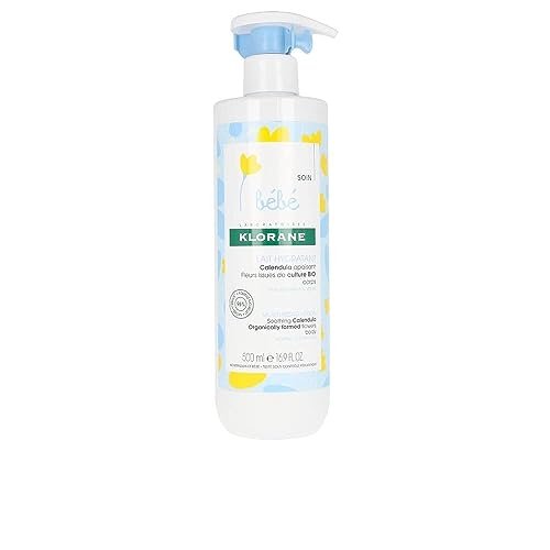 Klorane Leche Hidratante, Negro, 500 Mililitros