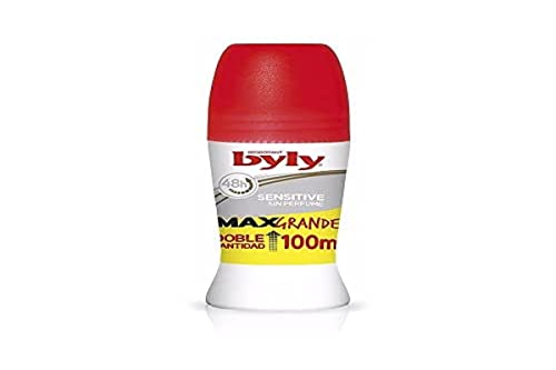 Byly Sensitive - Deodorante Roll-On Senza Profumo, 100 Ml, 1 Unità