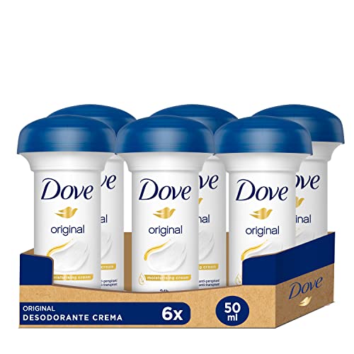 Dove Original Crema Deodorant Bastone 6-Pezzi Di 50 Ml