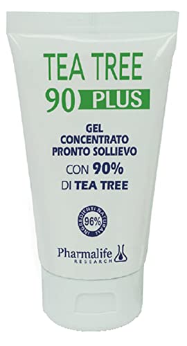 Tea Tree 90 Plus - Gel Concentrato Pronto Sollievo Con 90% Di Tea Tree - 75 Ml.