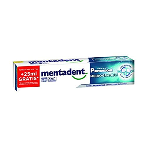 Mentadent Dentifricio Microgranuli 75+25Ml