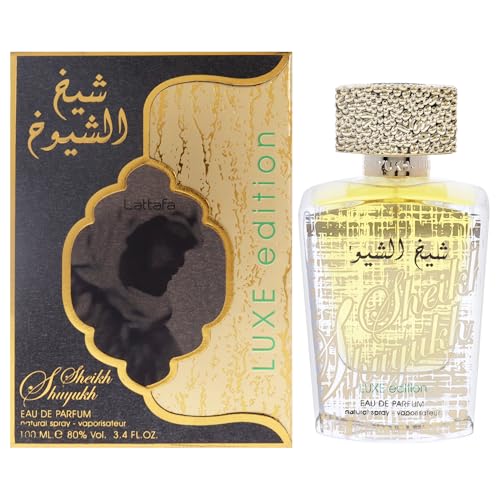 Sheikh Al Shuyukh Luxe Edition 100Ml Perfume For Men By Lattafa