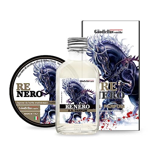 Set Sapone Da Barba E Aftershave The Goodfella'S Smile (Set Re Nero Sapone Da Barba E Aftershave)