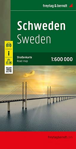 Svezia Sweden 1:600.000: Wegenkaart Schaal 1 : 600.000: Ak 06613