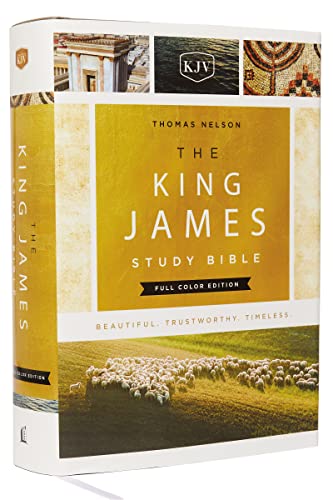 The King James Study Bible: King James Version, Full Color Edition