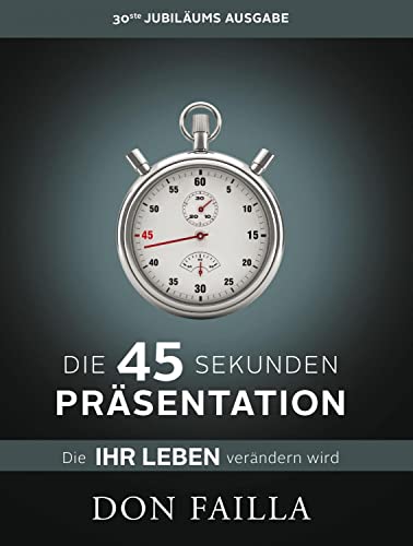 Die 45-Sekunden Präsentation, Die Ihr Leben Verändern Wird