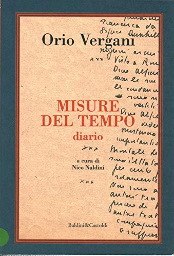 Misure Del Tempo. Diario