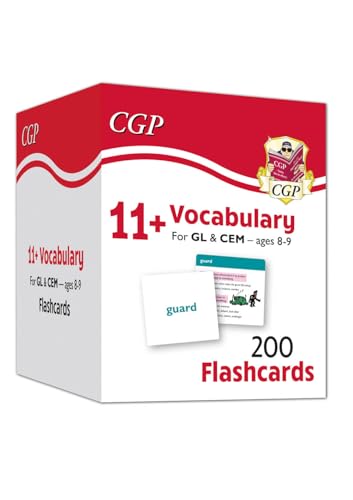 11+ Vocabulary Flashcards For Ages 8-9 - Pack 1