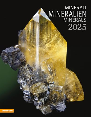 Mineralien. Kalender 2025: Minerali - Minerals
