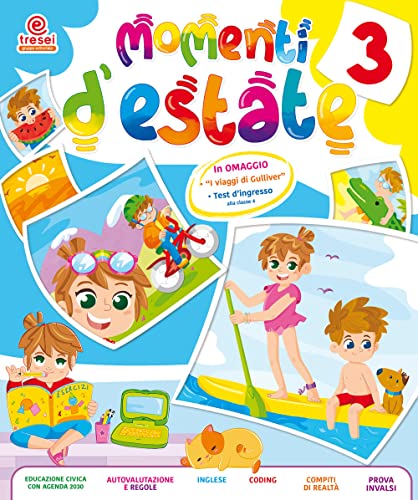 Momenti D'Estate. Per La Scuola Elementare. Con Libro: Italiano 4. Con Libro: Matematica 4 (Vol. 3)