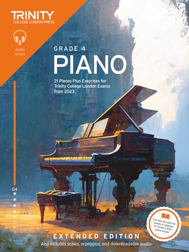 Trinity College London Piano Exam Pieces Plus Exercises From 2023: Grade 4: Extended Edition