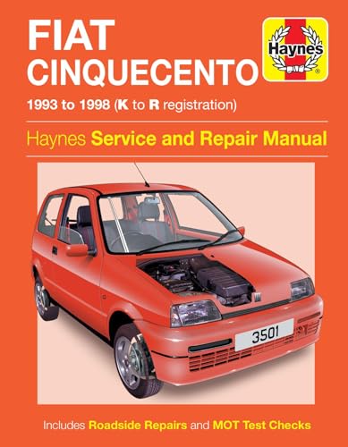 Fiat Cinquecento (93 - 98) Haynes Repair Manual