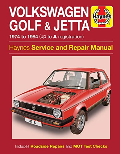 Vw Golf & Jetta Mk 1 Petrol 1.1 & 1.3 (74 - 84) Haynes Repair Manual: 1974-84
