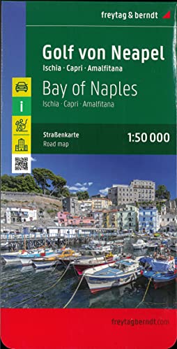 Golfo Di Napoli-Ischia-Capri 1:50.000: Toeristische Wegenkaart 1:50 000: Ak 0606