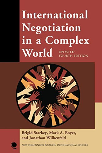 International Negotiation In A Complex World, Updated Fourth Edition