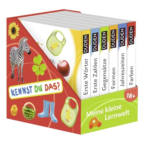 Duden 18+: Kennst Du Das? Meine Kleine Lernwelt (Würfel): 6 Mini-Bücher