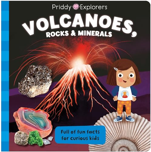 Priddy Explorers Volcanoes, Rocks And Minerals