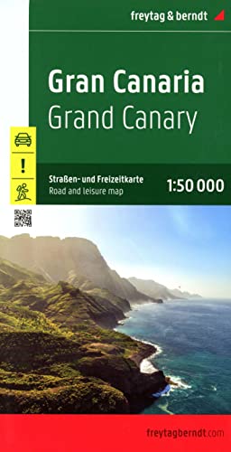 Gran Canaria 1:50.000: Mit Infoguide, Besondere Ausflugsziele, Wanderwege: Ak 0525