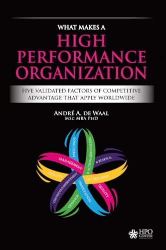 What Makes A High Performance Organization: Five Validated Factors Of Competitive Advantage That Apply Worldwide