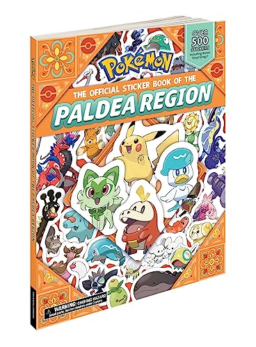 Pokémon: The Official Sticker Book Of The Paldea Region