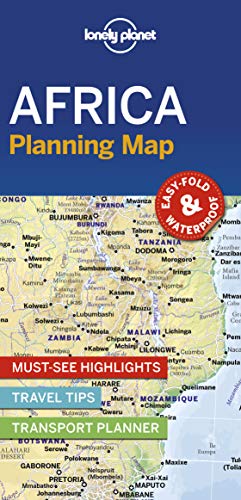 Lonely Planet Africa Planning Map [Lingua Inglese]