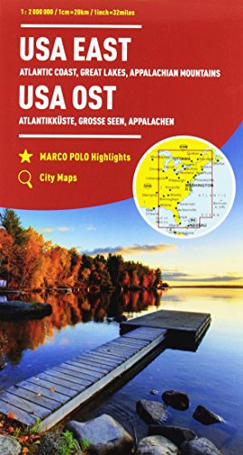 Stati Uniti Orientali, Grandi Laghi, 1:200.000