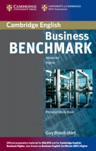 Business Benchmark Advanced Personal Study Book For Bec And Bulats: Bec And Bulats Edition