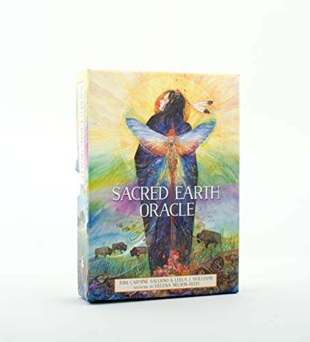 Sacred Earth Oracle: Guidance For Challenging Times - 45 Cards And 120-Page Guidebook.