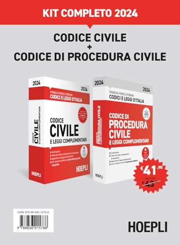 Codice Civile+Codice Di Procedura Civile. Kit Completo 2024. Con Espansione Online