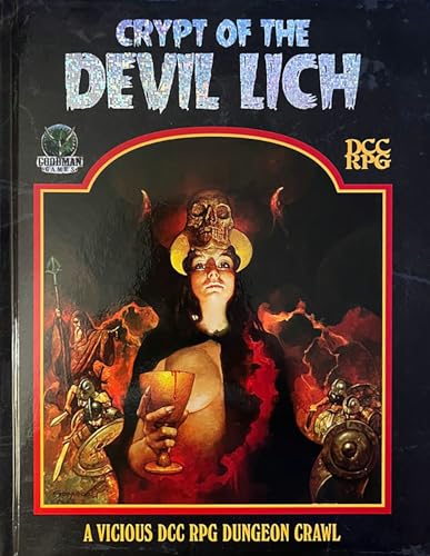 Crypt Of The Devil Lich - Dcc Rpg Edition