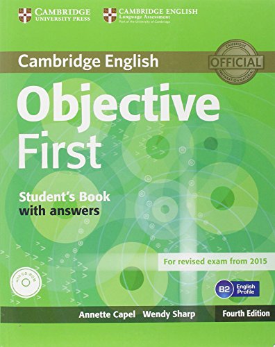Objective First Certificate. Student'S Book With Answers. Per Le Scuole Superiori. Con Cd-Rom. Con Espansione Online [Lingua Inglese]